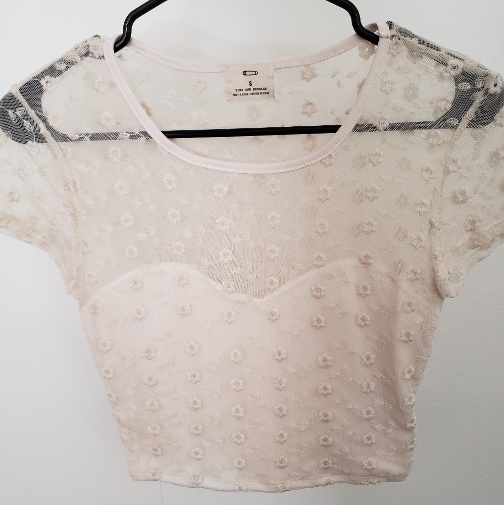 Pins and Needles Crop Top